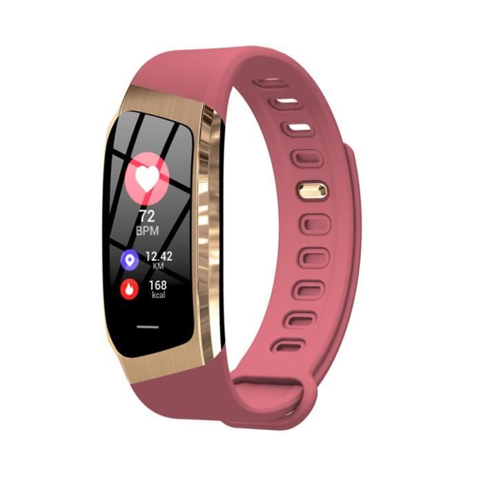Fitness Activity Tracker Bracelet intelligent Moniteur de fréquence cardiaque de pression artérielle Bracelet intelligent étanche