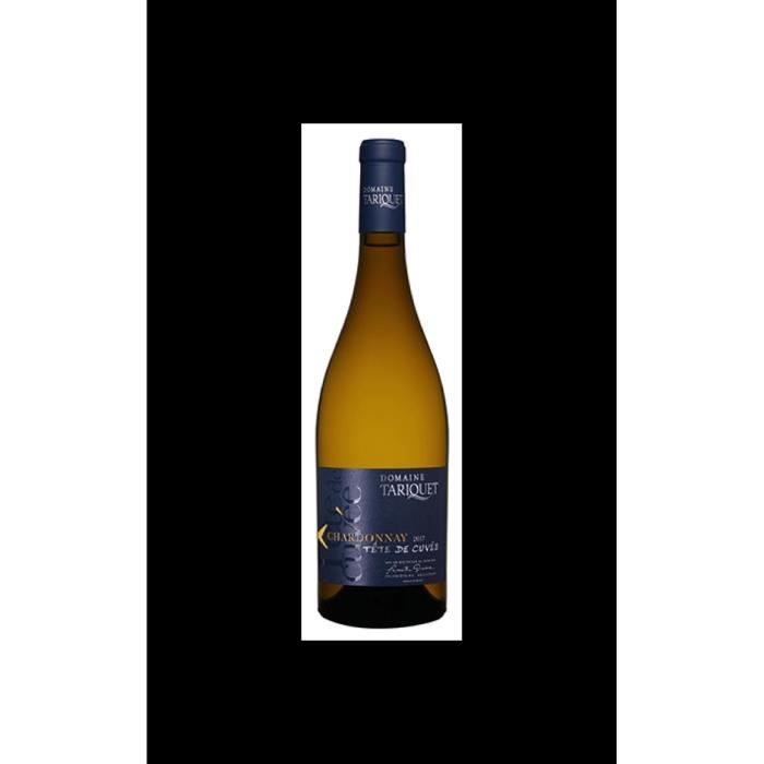 Vin blanc, Domaine du Tariquet, chardonnay tete de cuvée Blanc