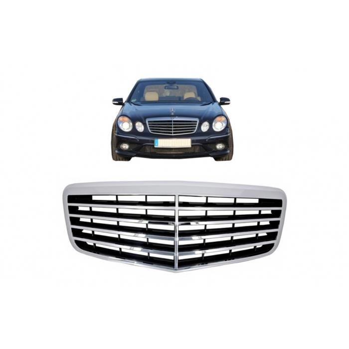 Calandre Pour Mercedes E-Class W211 Facelift (2006-2009) AMG dessin par KITT TUNING