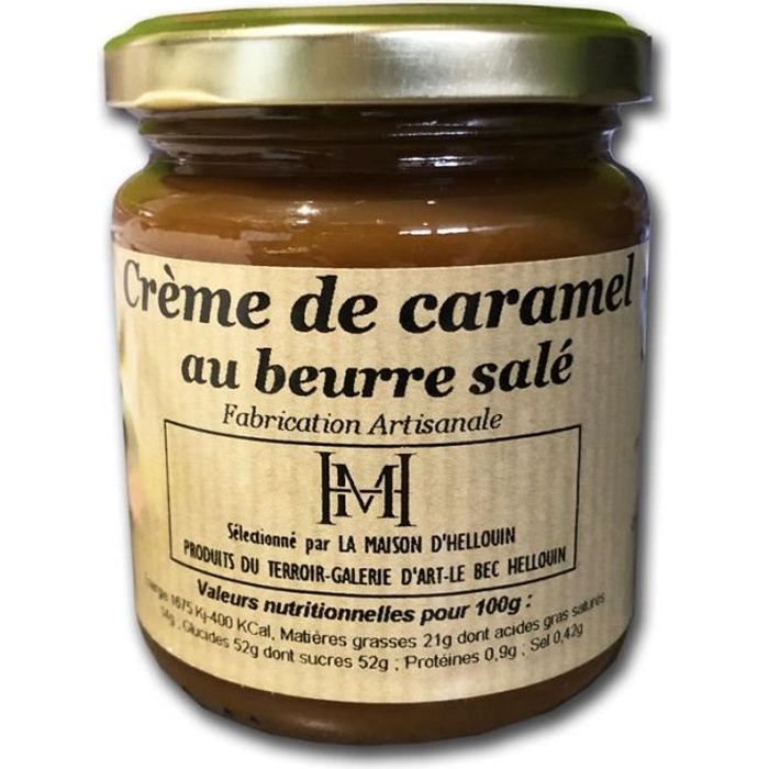 Crème de caramel au beurre salé