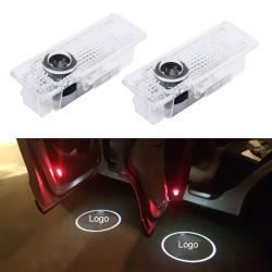 2 Pièces LED Porte De Voiture Bienvenue Logo Marque De Voiture 3D Ombre Lumière pour 2015 Version BMW Mini F56