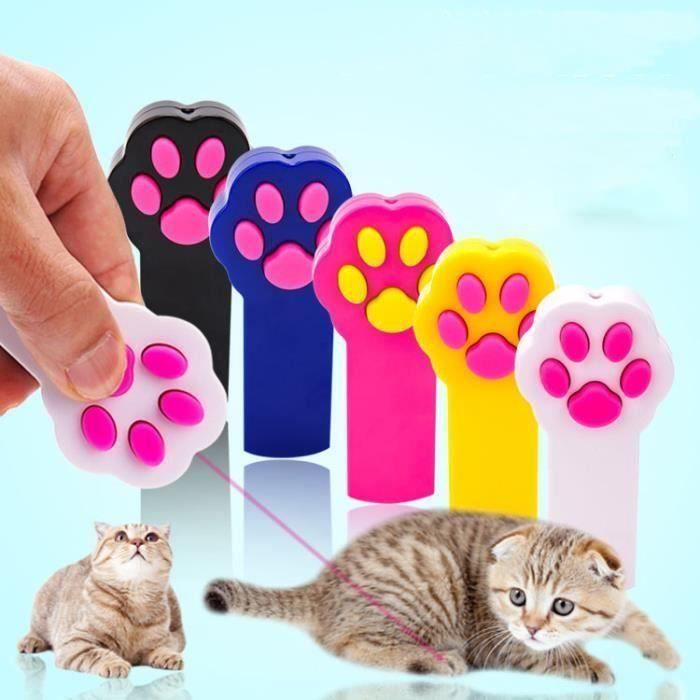 Drôle Jouets pour chat et Chien Pointeur laser Stylo lumineux pour animaux de compagnie (couleur aléatoire)