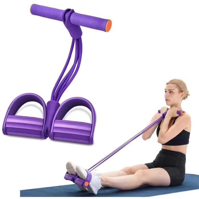 Sport Maison Materiel AbdoCorde de Tension MultifonctionnelleCorde de Tension avec Tube en Latex pour Les Pieds Bandes de Rés 174