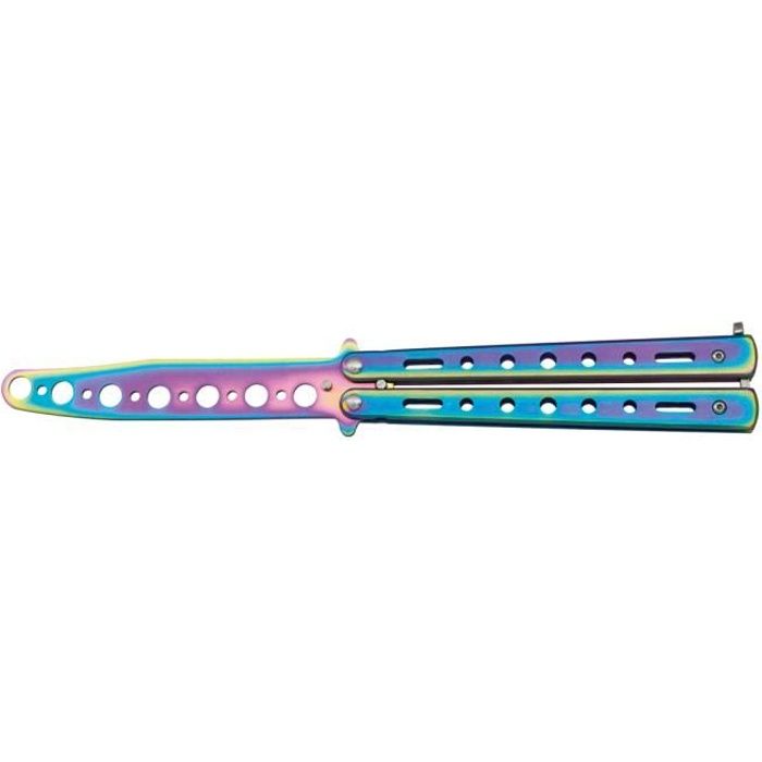 Couteau Rainbow Entrainement lame de 10.3 cm Machette / hache / couteau multifonction