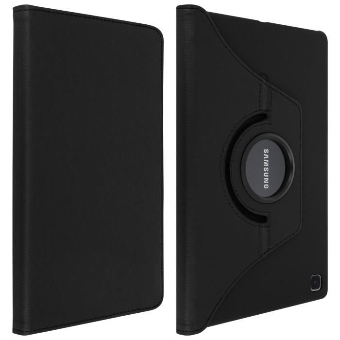 Étui Samsung Galaxy Tab A7 10.4 2020 Housse Fonction Support Rotatif 360° Noir