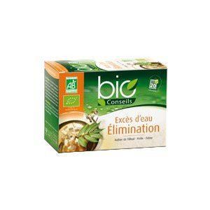 Infusion Excès d'eau - Elimination Bio - 20 sac…