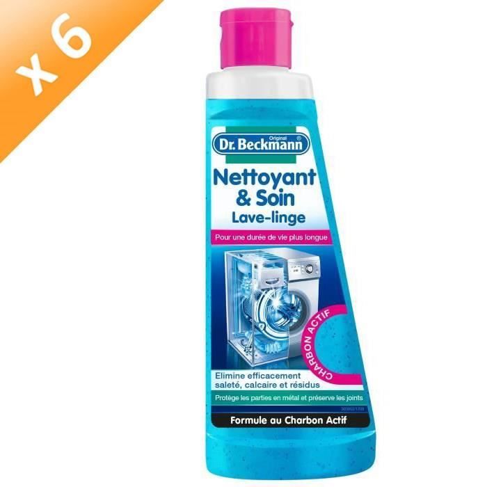 DR BECKMANN Lot de 6 nettoyants & soin lave-linge - 250 ml