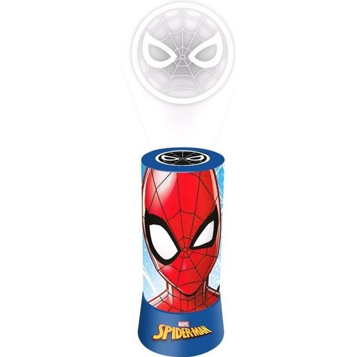 Disney veilleuse Spider-Man boys 20 x 9,5 cm bleu/rouge