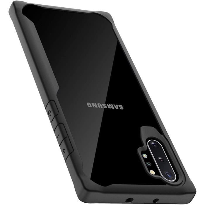 Coque Galaxy Note 10 Plus, Coque Samsung Note 10 Plus Transparente Housse Hybride Robuste Antichoc Coque Note 10 Plus Silicone