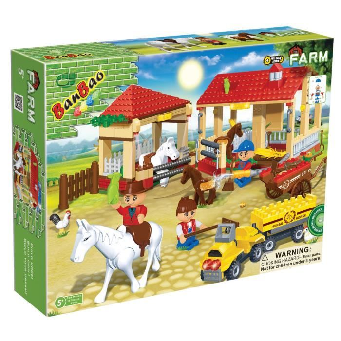 BANBAO CONSTRUCTION - ECURIE 338 PIECES