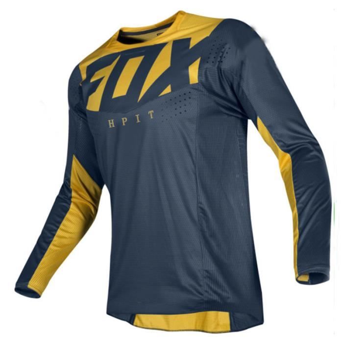 cyclisme,Moto VTT equipe descente maillot hpit fox vtt tout terrain DH MX velo locomotive chemise cross country - Type 1