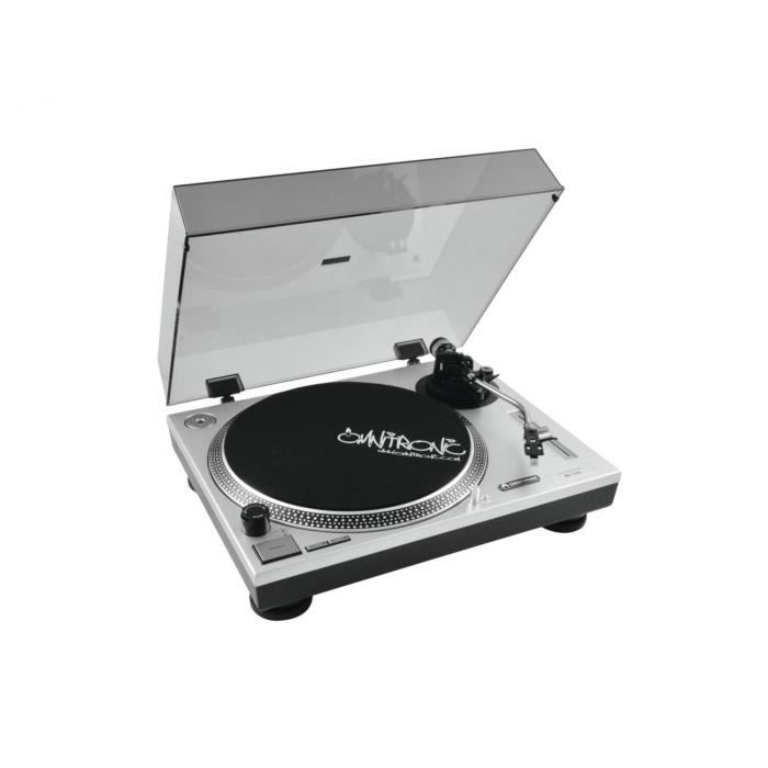 OMNITRONIC 10603046 TOURNE-DISQUE BLANC