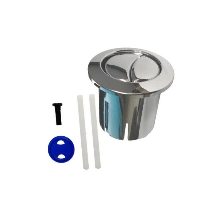 Bouton poussoir 3 et 6 litres, avec tige à couper pour WC Victoria - ROCBOAH0002100R