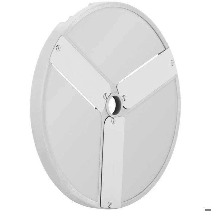 Disque de coupe 10mm Pour Robot Coupe-légumes électrique Râpe Éminceur en Inox Royal Catering RCSB-2
