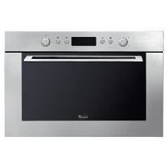 AMW583IX WHIRLPOOL Four vapeur combiné compact, 34L, Timer 6TH SENSE, Inox Easy to Clean ( AMW583IX )