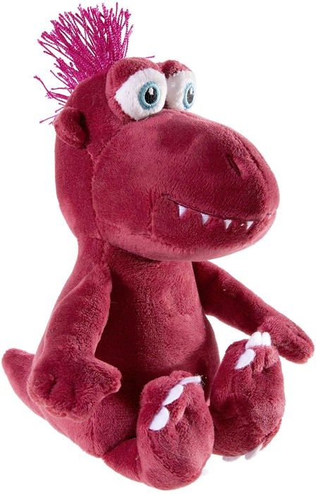 Heunec Peluche Drago Cocco | Morbido Giocattolo In PET Riciclato | Colore Arancione Con Ali Viola