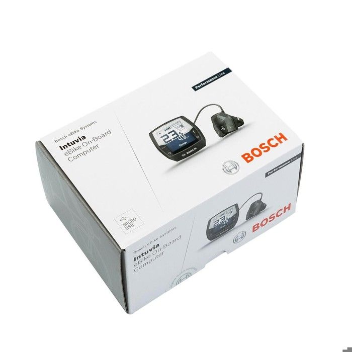 Écran de vélo - BOSCH - Intuvia - Rétroéclairé - Navigation GPS - Compatible vélos électriques