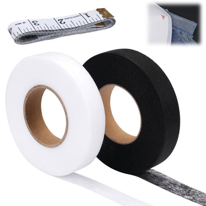 Ruban Thermocollant Pour Ourlet, 2.5cm X 64m, Bande