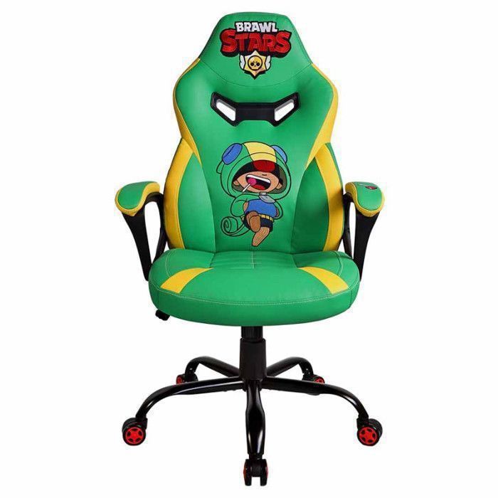 Subsonic  Chaise gaming ou chaise de bureau Brawl Stars El Costo avec appui tête accoudoirs et hauteur réglables