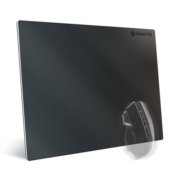 Tapis De Souris En Verre Oniverse ONIMPAD2-PC-BLK – Surface Antidérapante, 35x25 cm - vue 3