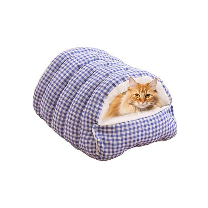 Meilleurs prix pour Lit pour chat - 1 coussin amovible confortable niche intérieur pour repos et sieste Cuneary
