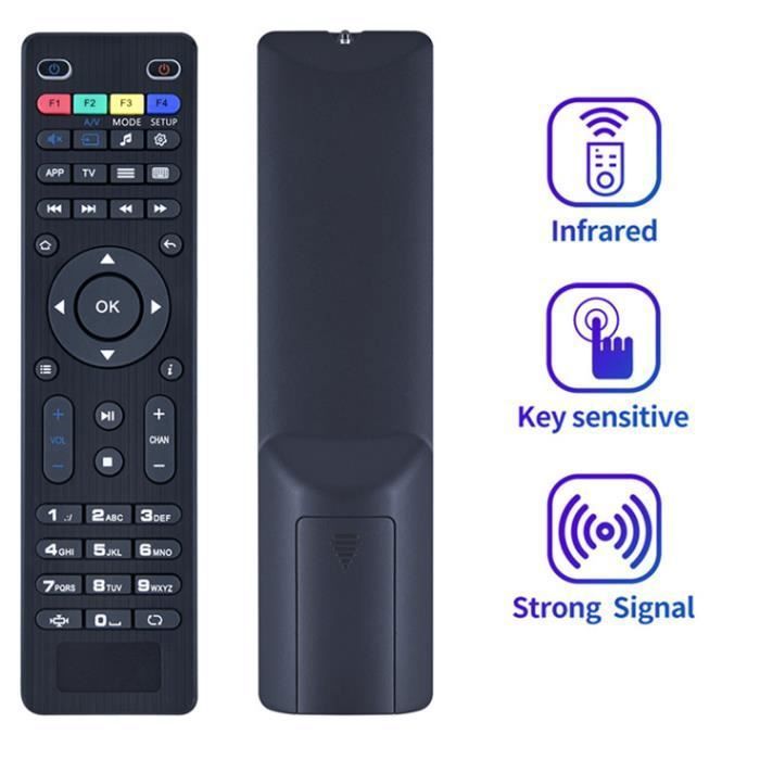 Telecomanda Mag250 Télécommande de remplacement pour MAG254 MAG250 - Cdiscount Bricolage
