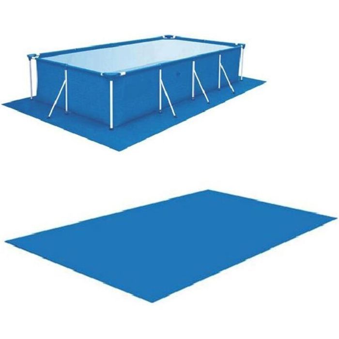 Tapis de Piscine Rectangle Tapis De Sol pour Piscine Carrée Tapis de Sol rectangulaire pour Piscine bâche de Sol Pliable pour ...