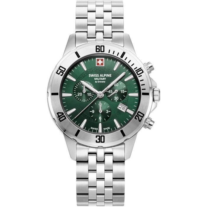 Swiss Alpine Military 7024.9134 Montre homme Cruiser Chronographe 44 mm 10 ATM Swiss Alpine Military 7024.9134 Montre homme Cruiser Chronographe 44 mm 10 ATM