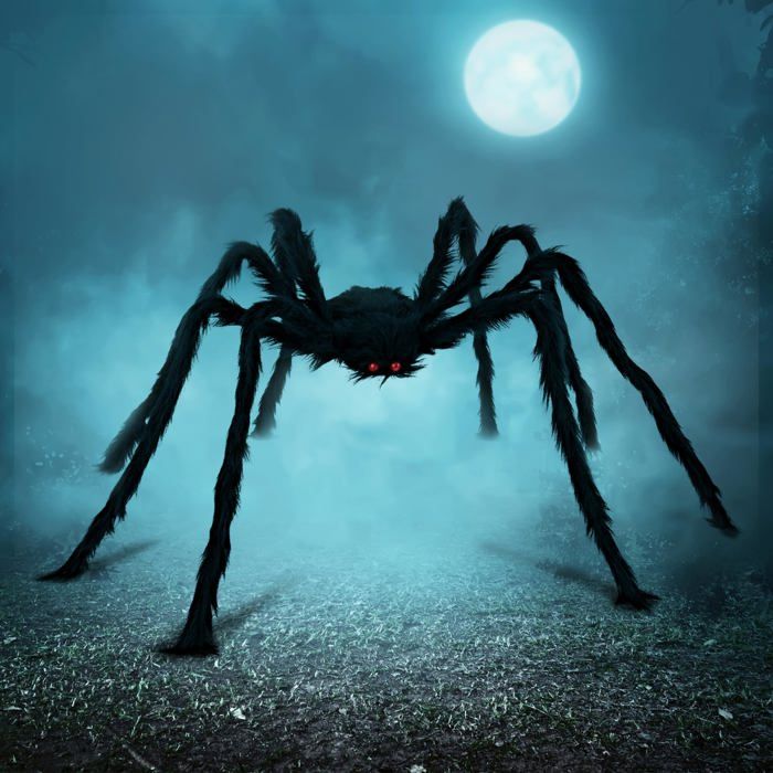 Araignée géante décorative Halloween SONGHUI