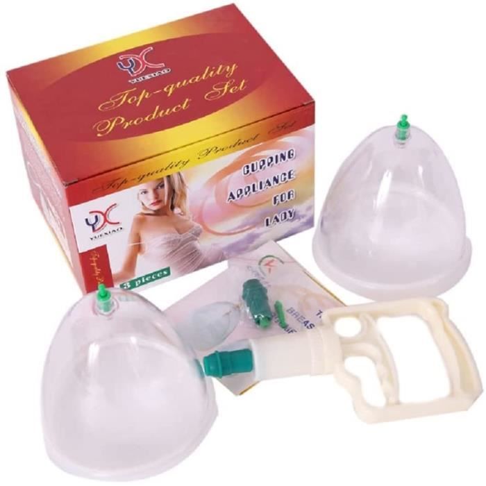 Kit De Thérapie Par Ventouses Chinoises – 10 Ventouses Médicales Sous Vide, Neuves (sans Marque)