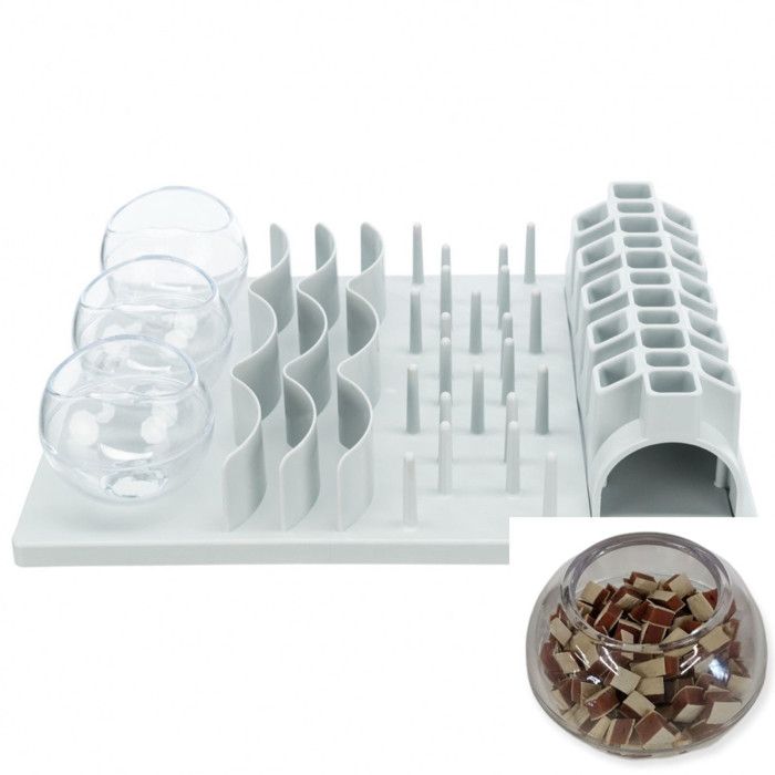 Comparer les prix de Jeux de stratégie XXL pour chats avec 50g de friandises. - animallparadise 45