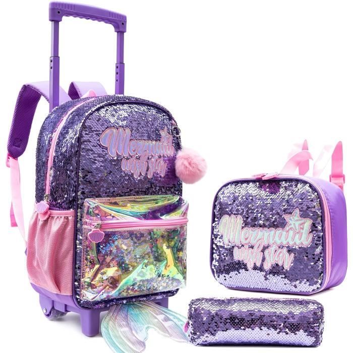 Cartable store roulette fille