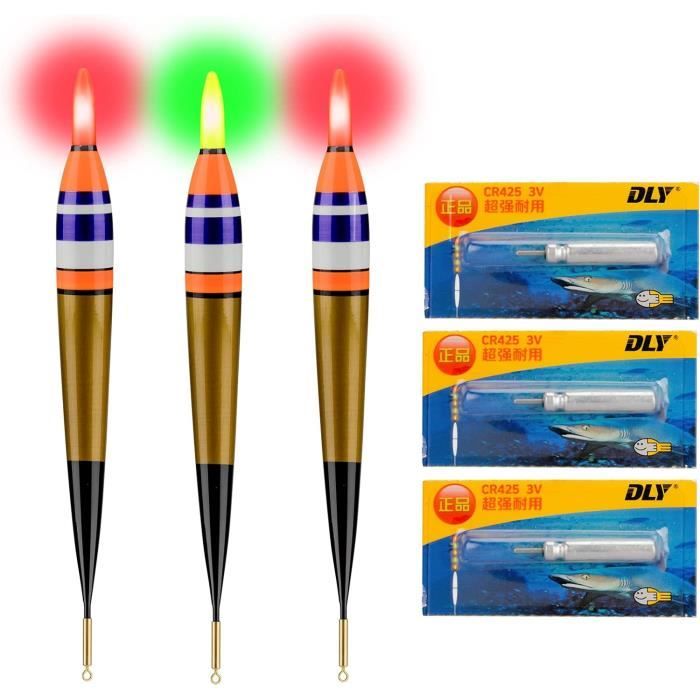 2 x échangistes de pêche à LED, indicateur lumineu... – Grandado