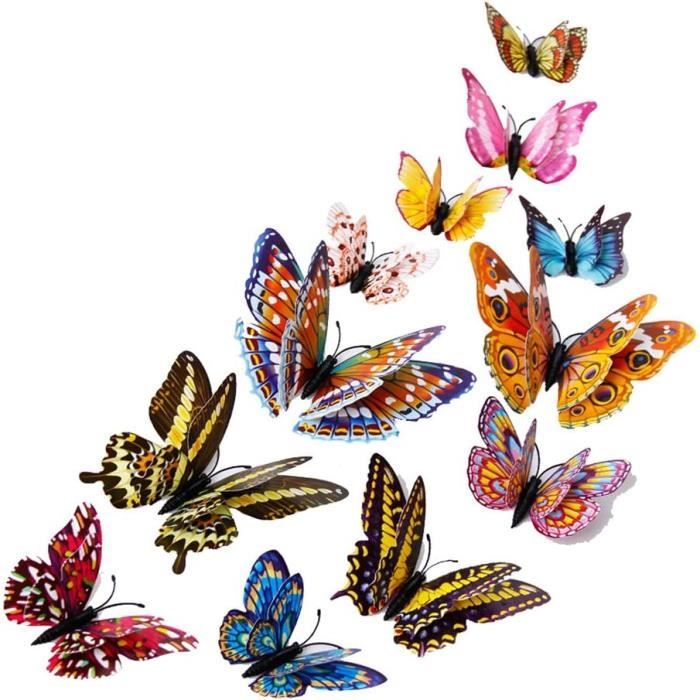 3D Décoration - Papillon main image 1