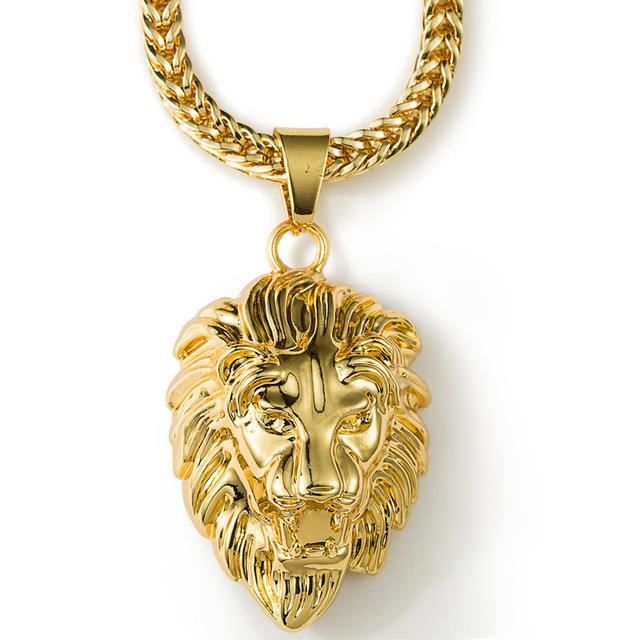 Pendentif lion or 18k Clearance