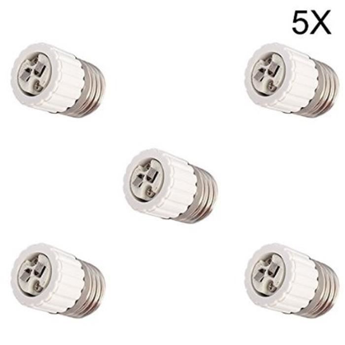 Lot De 4 Douilles E27 Pour Ampoules LED - Base De Montage Vis, Pour Plafond/mur, Cuisine, Bureau