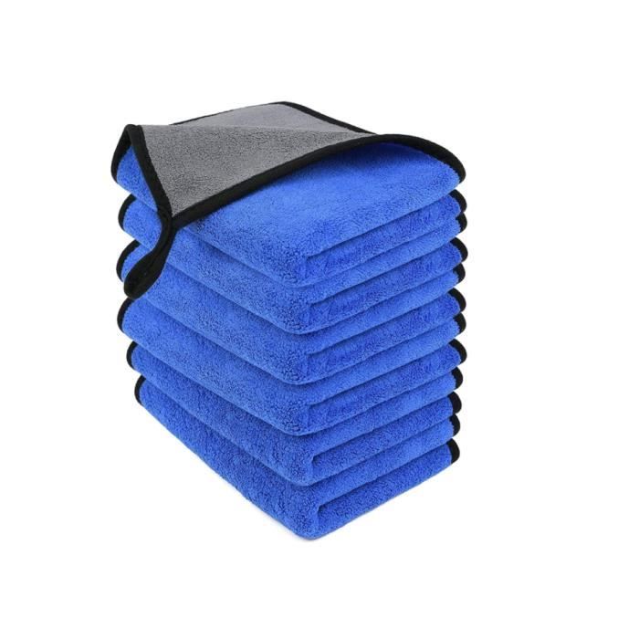 Lot De 3 Chiffons Nettoyage Fibre De Carbone - Super Absorbants, Sans Résidus D'huile, Pour Maison Et Voiture - 3