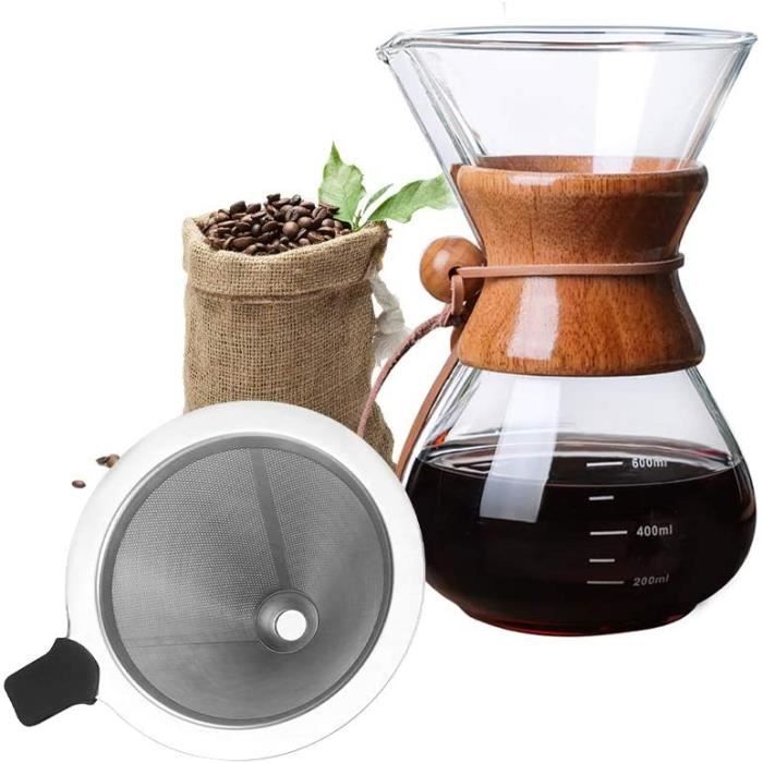 Cafetière manuelle avec siphon en verre, machine à café avec filtre, pot  pour la maison, bricolage, 300 ml, 500ml - AliExpress