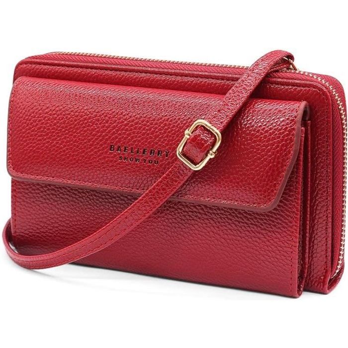 Pochette rouge femme shop