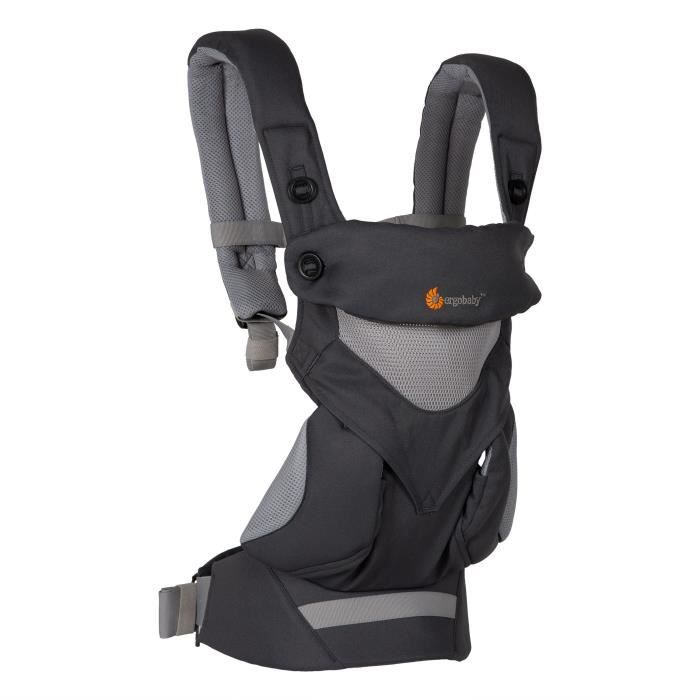 Ergobaby Porte Bebe 360 4 Positions Cam Gris Anthracite Cdiscount Puericulture Eveil Bebe