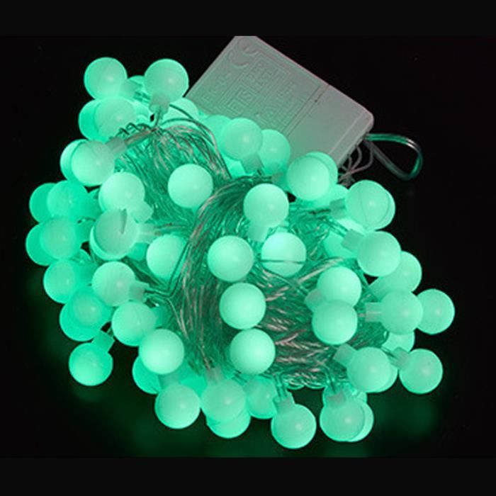 Guirlande Lumineuse LED Extérieure étanche Sur Batterie - 3 Mètres, 30 LED - Blanc Chaud - Marque FFZZKJ