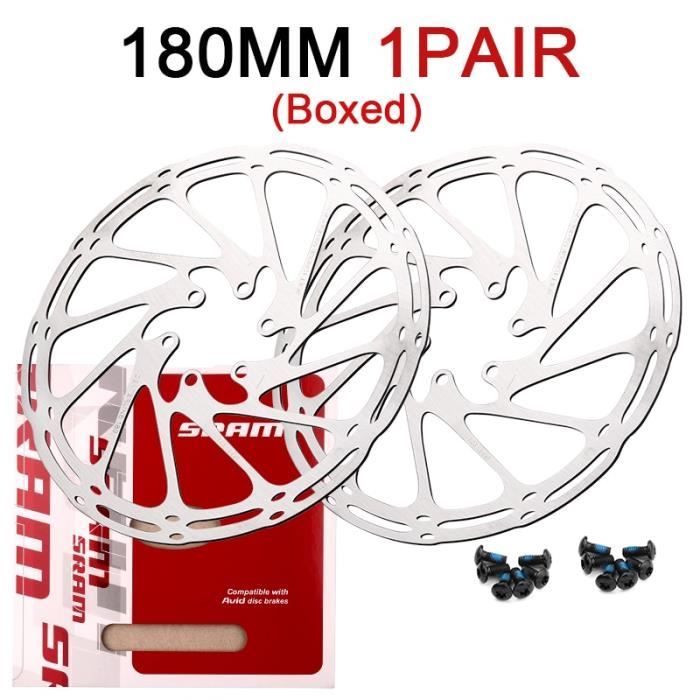 Frein v lo Disque de frein hydraulique sram avid rotor en acier inoxydable pour v los de route vtt 6 Type 1 pair 180mm
