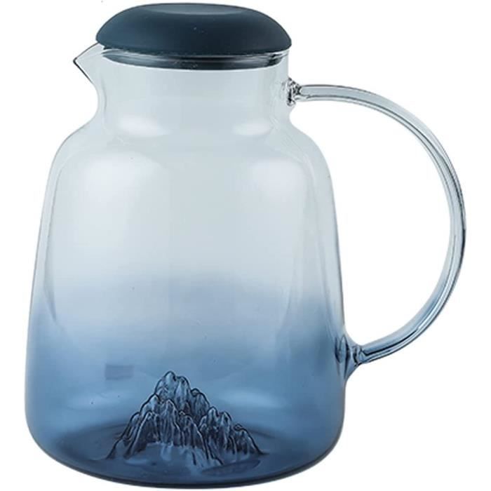PHENOFICE Pichet à Jus 1000ml Bleu en Polycarbonate | WhichOne