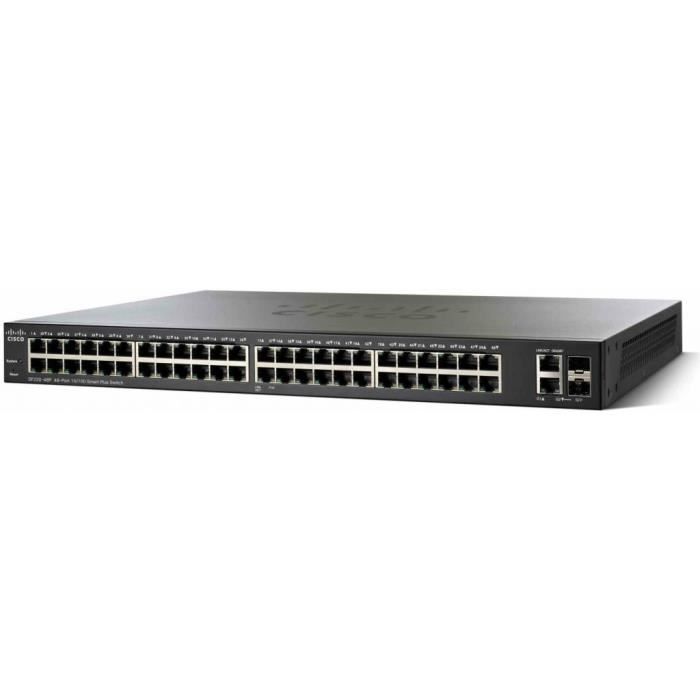 Cisco SF350-48, Commutateur de réseau géré, L2-L3, Fast Ethernet (10-100)
