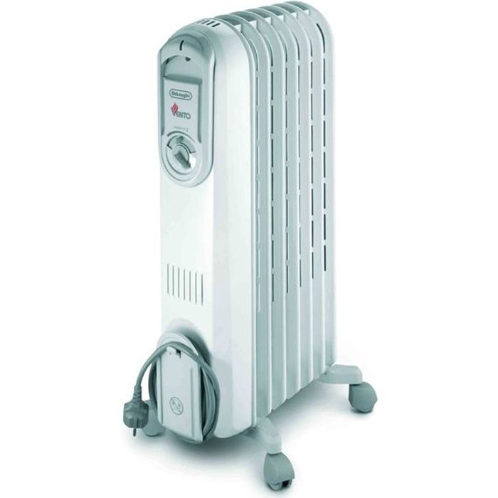 delonghi v550715 1500 watts radiateur bain d huile mobile 3 puissances effet venturi cdiscount bricolage