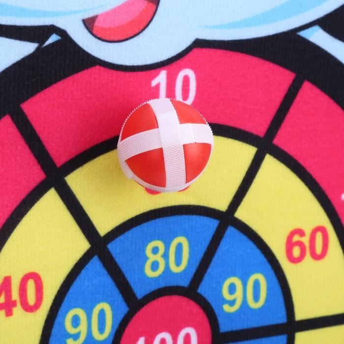 Jeu de fléchettes double face 29 pouces pour enfants