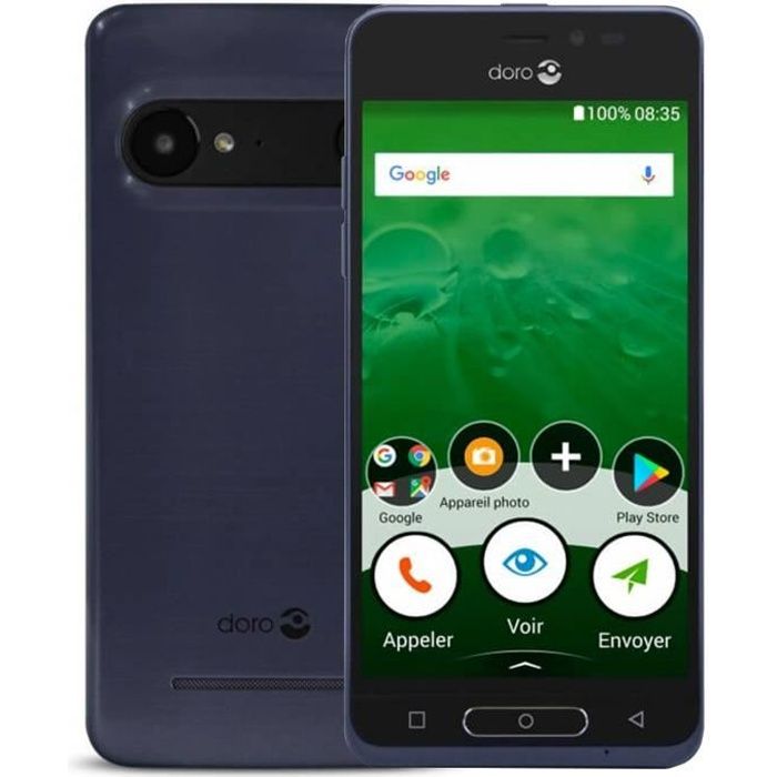 Vente Téléphone portable Doro 8035 dark Blue pas cher Vente Téléphone portable Doro 8035 dark Blue pas cher