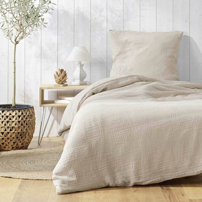 Set letto matrimoniale 200x200 cm+2 federe 65x65 cm 100% cotone IMPRIMÉ POINTS M