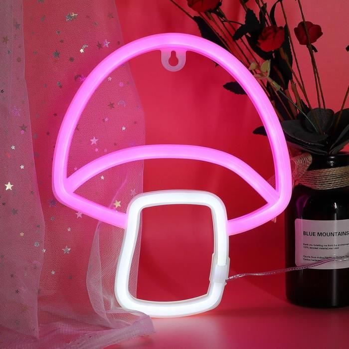 NIWWIN Enseigne lumineuse au néon LED décoration murale