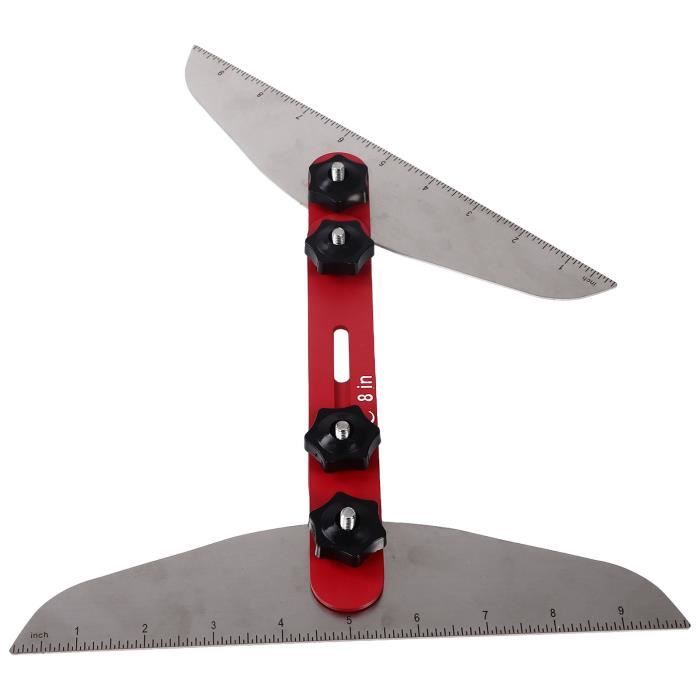 Atyhao Gabarit Pour Marches D'escalier Stair Tread Template Outil De